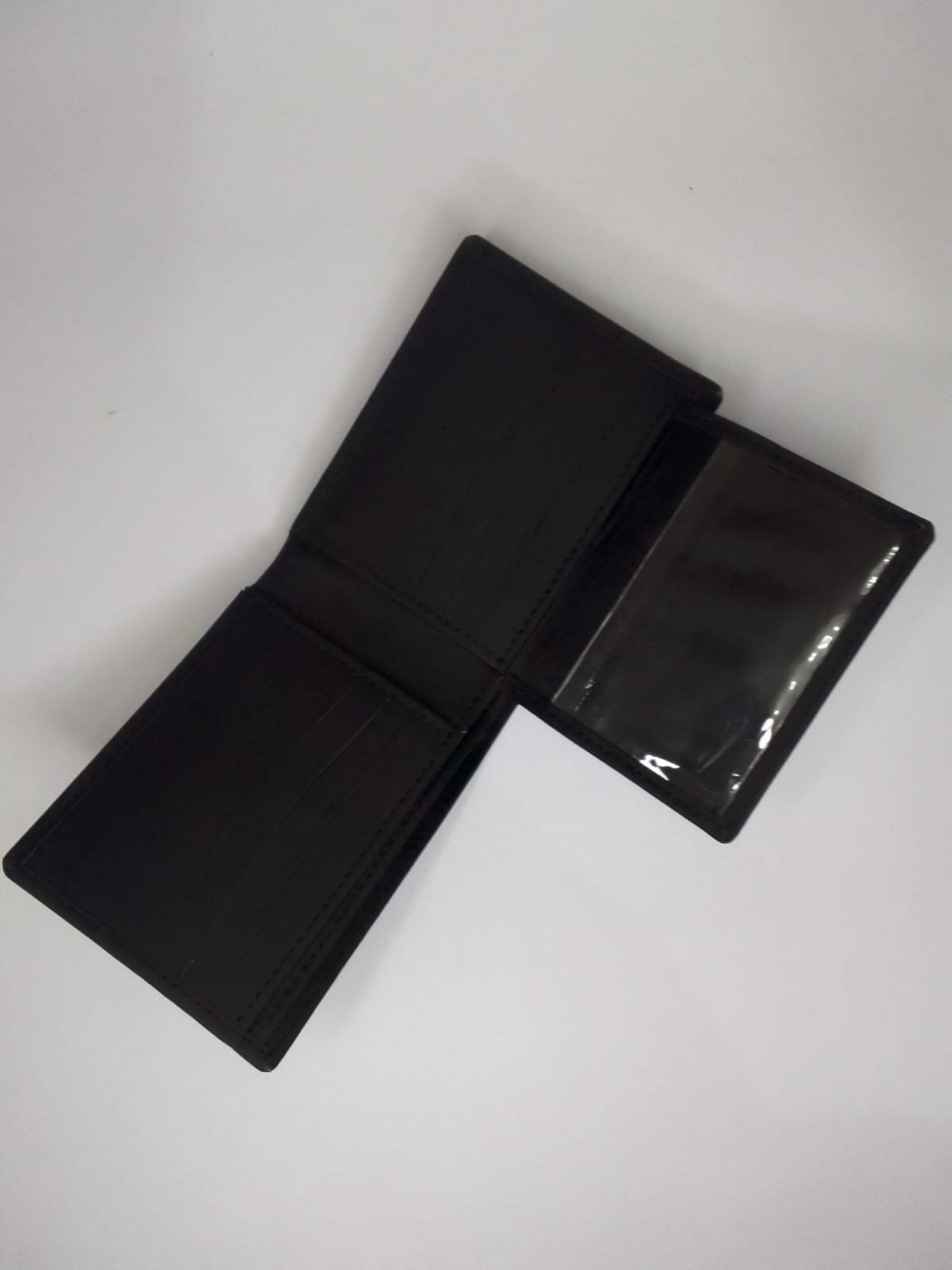 Black Leather Wallet for Men
