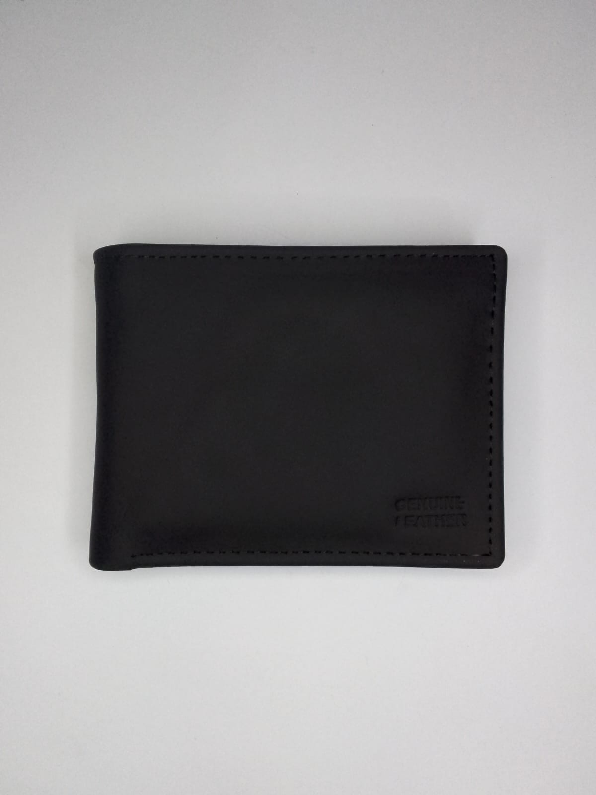 Black Leather Wallet for Men